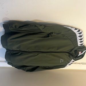 Selling a Kappa tracksuit rastario white , black